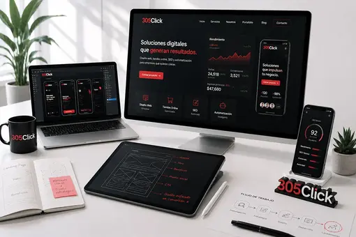 Diseño web responsive por 305 Click